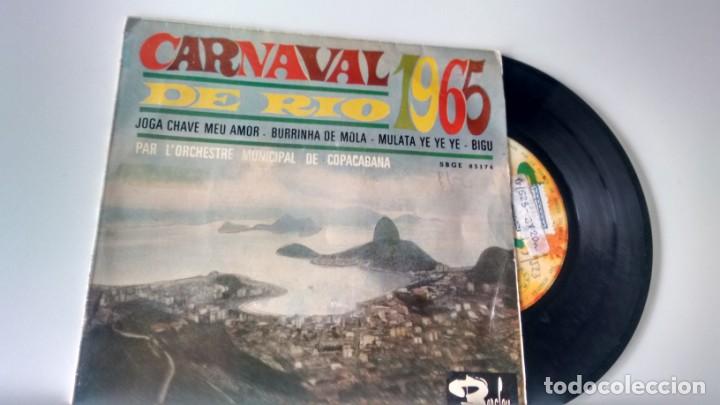 Disques de vinyle: EP ( VINILO) DE L&acute;ORCHESTRE MUNICIPAL DE COPACABANA A&Ntilde;OS 60