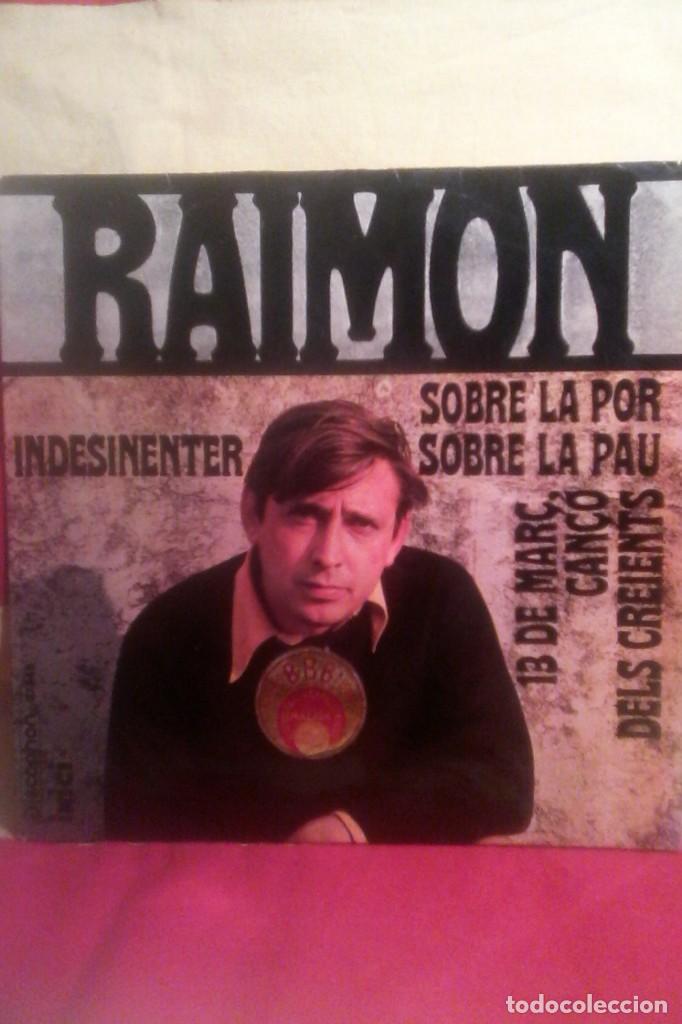 Discos de vinilo: RAIMON - SOBRE LA POR ... - DISCOS BBB MALAGA . - Foto 1