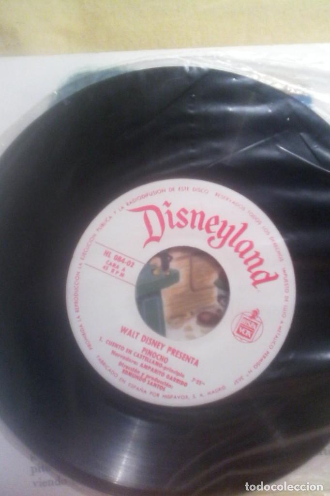 Discos de vinilo: PINOCHO - CUENTO DISCO BRUGUERA . - Foto 2