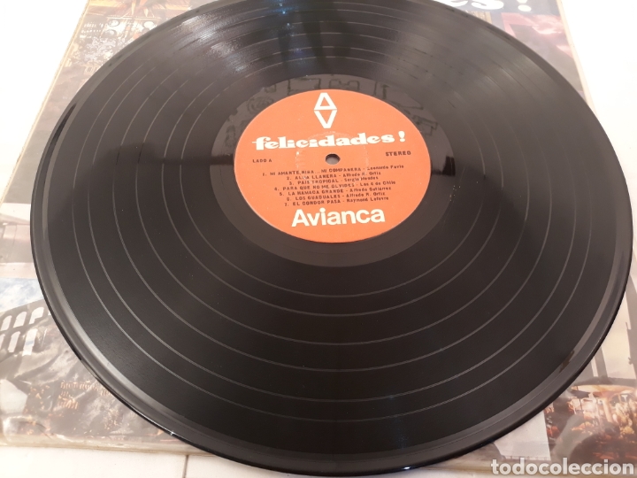 Discos de vinilo: Felicidades.Avianca Colombia.LP. - Foto 3