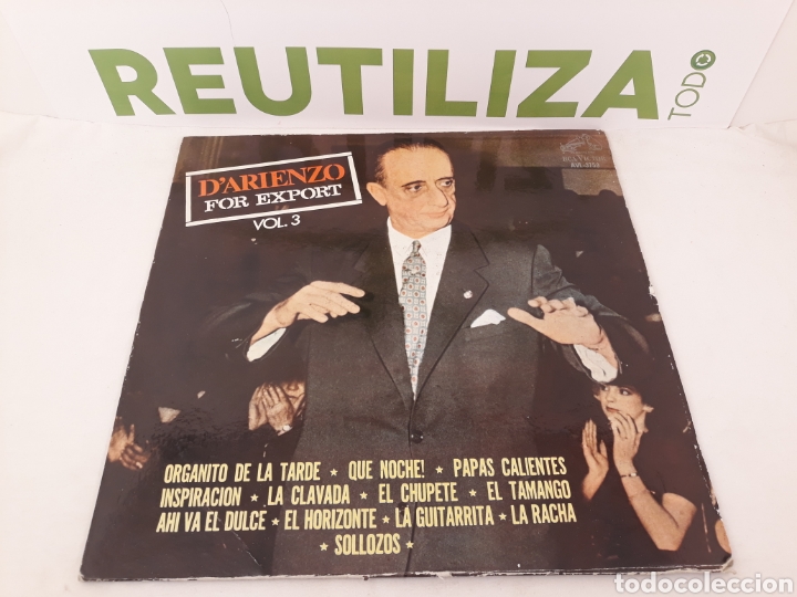 Discos de vinilo: Darienzo.For export.Vol 3.LP. - Foto 1