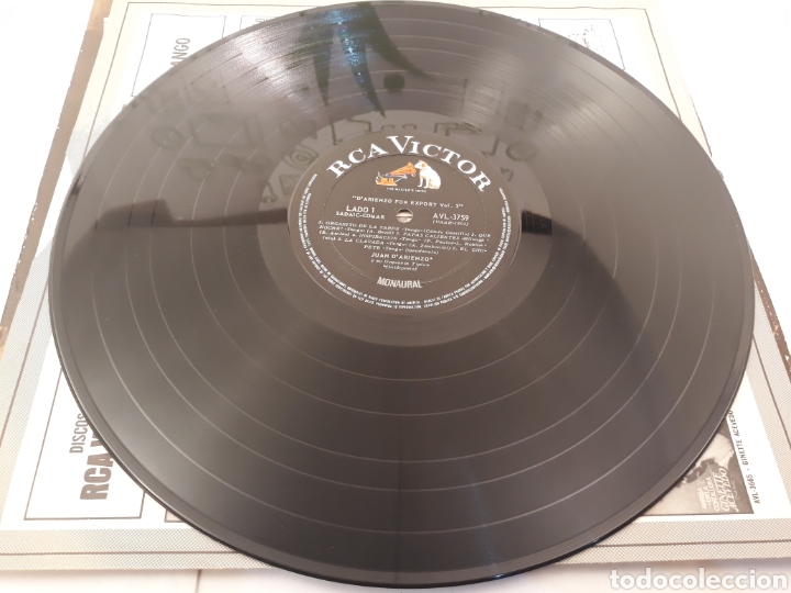 Discos de vinilo: Darienzo.For export.Vol 3.LP. - Foto 3