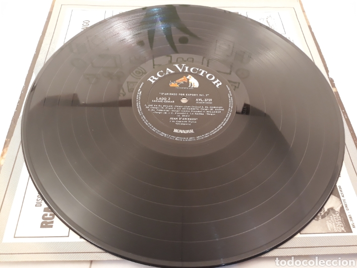 Discos de vinilo: Darienzo.For export.Vol 3.LP. - Foto 4