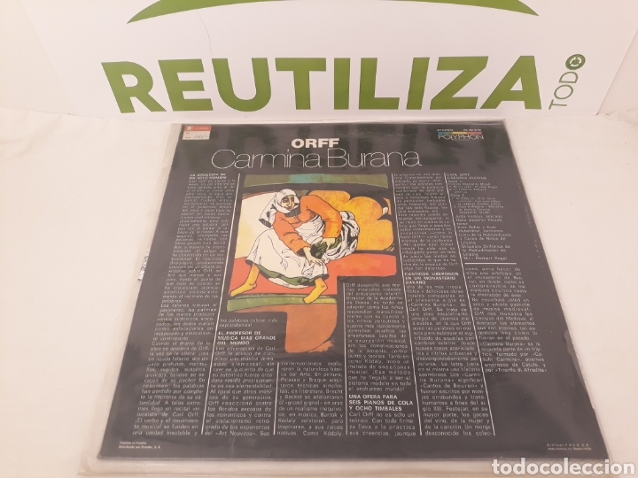 Discos de vinilo: Orff.Carmina Burana.LP. - Foto 2