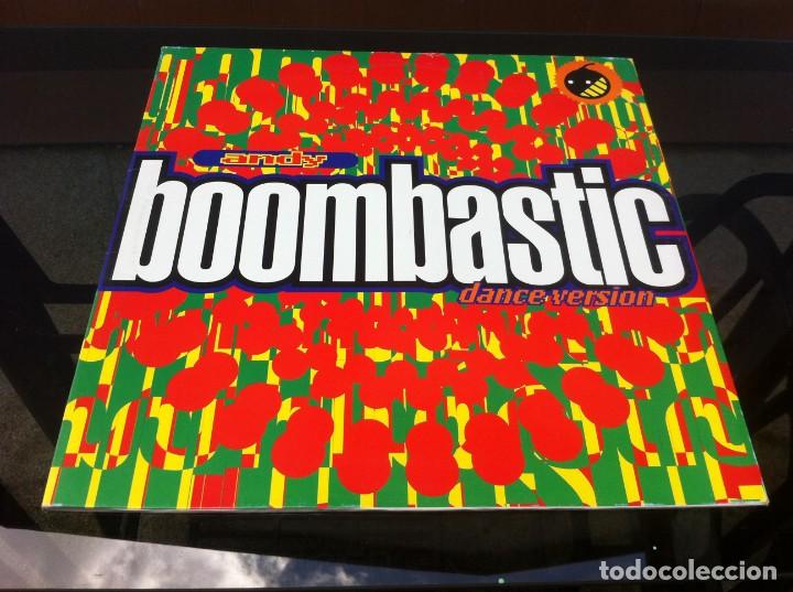 Discos de vinilo: MAXI SINGLE.  ANDY.  BOOMBASTIC. 1995 - Foto 1