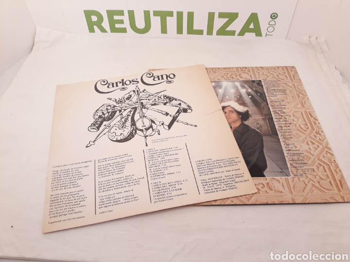 Discos de vinilo: Carlos cano.Cronicas Granadinas.LP. - Foto 5