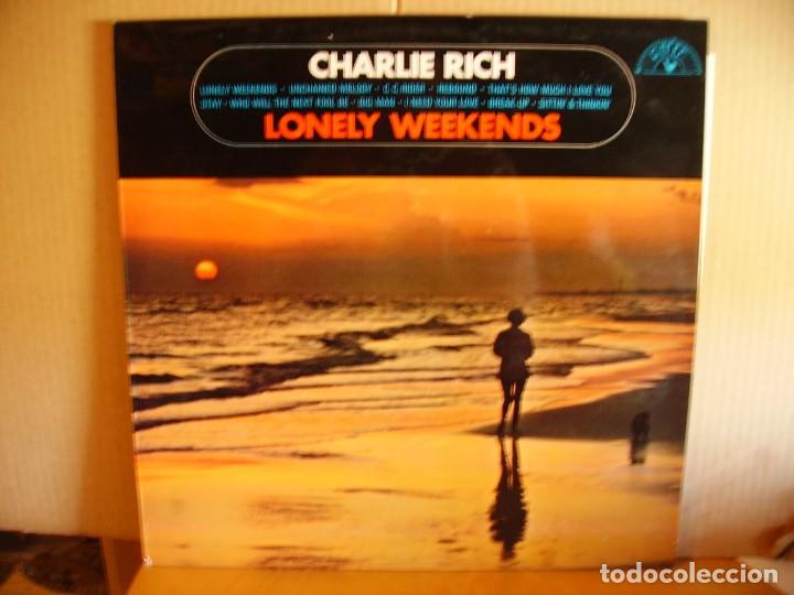 Discos de vinilo: CHARLIE RICH ---- LONELY WEEKEND - Foto 1