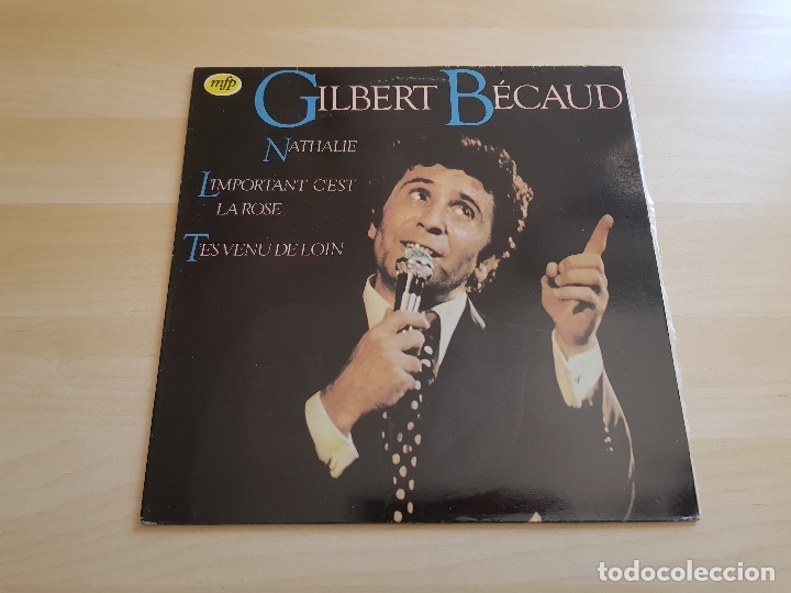 Discos de vinilo: GILBERT B&Eacute;CAUD - LP VINILO - EMI - 1980 - Foto 1