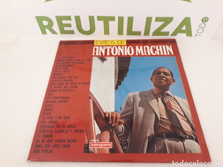 Discos de vinilo: Exitos de antonio machin.Doble lp. - Foto 1