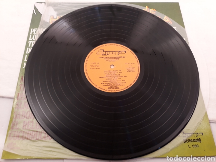 Discos de vinilo: 18 exitos de Hispanoamerica.Canciones de siempre.LP. - Foto 4