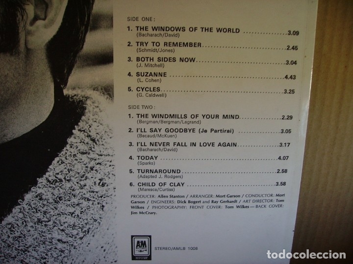 Discos de vinilo: JIMMIE RODGERS ---- BOTH SIDES NOW - Foto 2