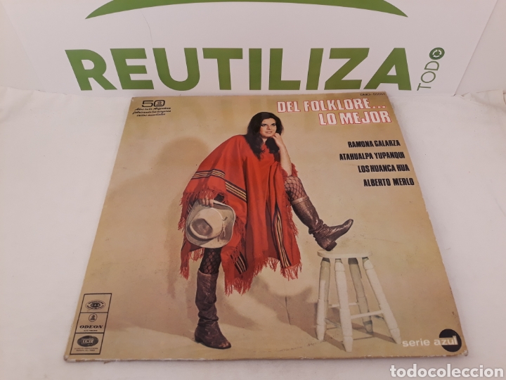 Vinyl records: Del folklore....lo mejor.Argentina.lp