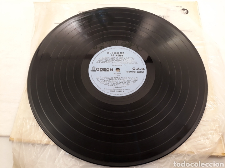 Discos de vinilo: Del folklore....lo mejor.Argentina.lp - Foto 3