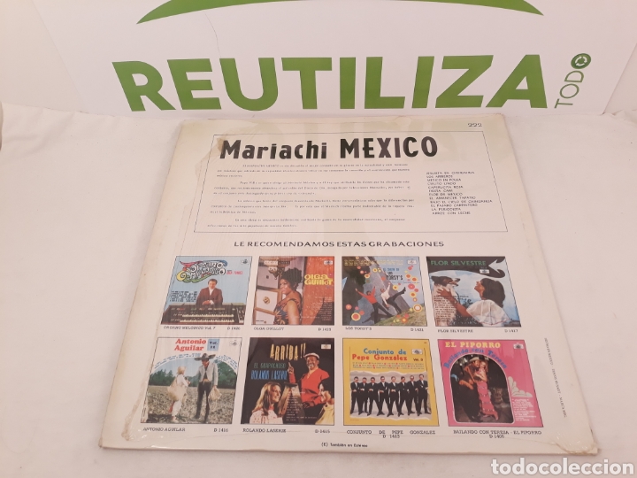 Discos de vinilo: Mariachi mexico.lp. - Foto 2