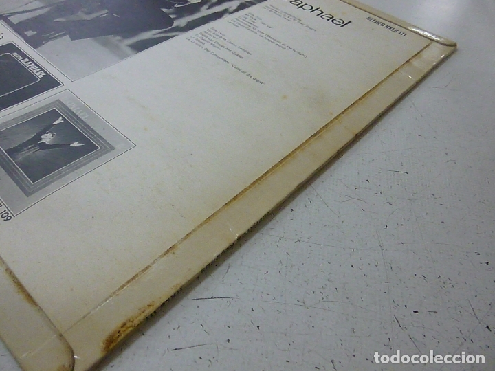 Discos de vinilo: RAPHAEL - MI VIDA - LP -HISPAXOX - EDICION INGLESA - HXLS 111 - CC - Foto 6
