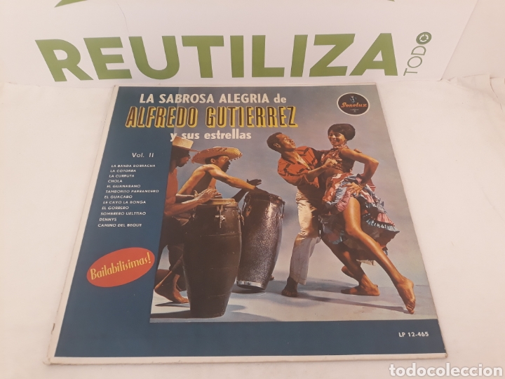 Vinyl records: La sabrosa alegria de alfredo guitierrez y sus estrellas.Vol 2