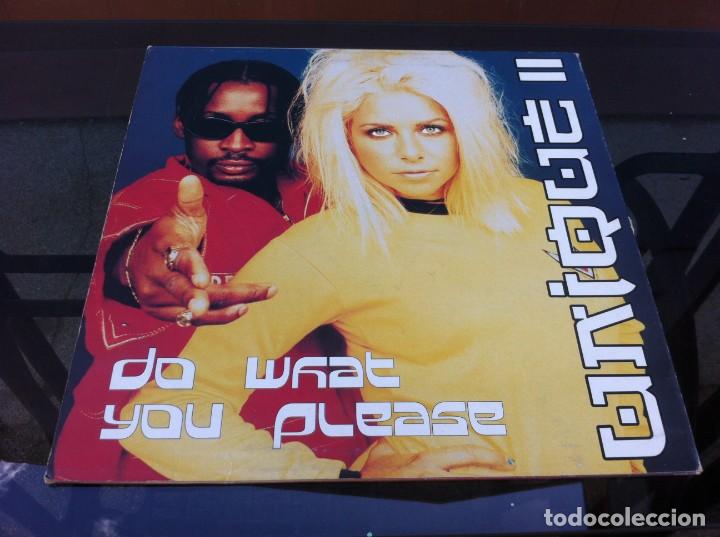 Discos de vinilo: MAXI SINGLE. UNIQUE II.  DO WHAT YOU PLEASE. 1996 - Foto 1
