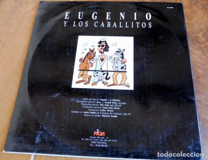Discos de vinilo: LP - EUGENIO Y LOS CABALLITOS - PICAP - Foto 3