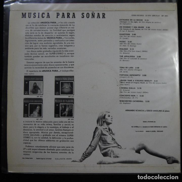 Discos de vinilo: M&Uacute;SICA PARA SO&Ntilde;AR - LP 1967 - Foto 2