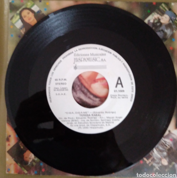 Discos de vinilo: Teresa Rabal - Diga, diga me - Foto 2