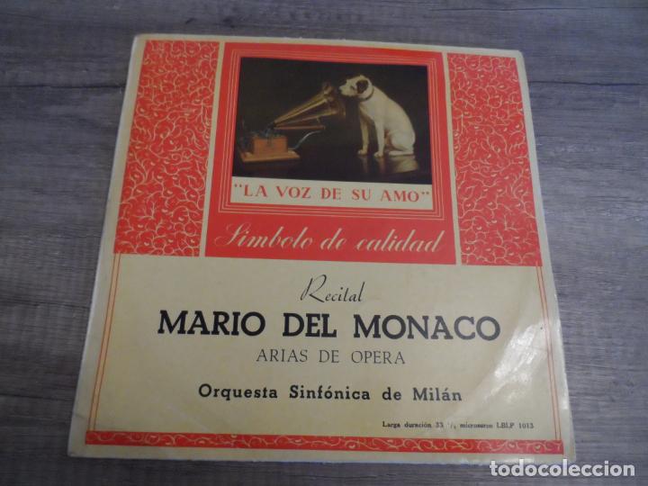 Discos de vinilo: MARIO DEL MONACO - ARIAS DE OPERA (7 PULGADAS) - Foto 1