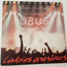 Discos de vinilo: OBUS- LABIOS ASESINOS- SINGLE PROMOCIONAL 1983- COMO NUEVO.. Lote 165452330