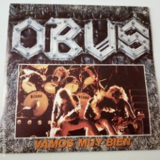Discos de vinilo: OBUS- VAMOS MUY BIEN - SINGLE PROMOCIONAL 1984 - COMO NUEVO.. Lote 165453906