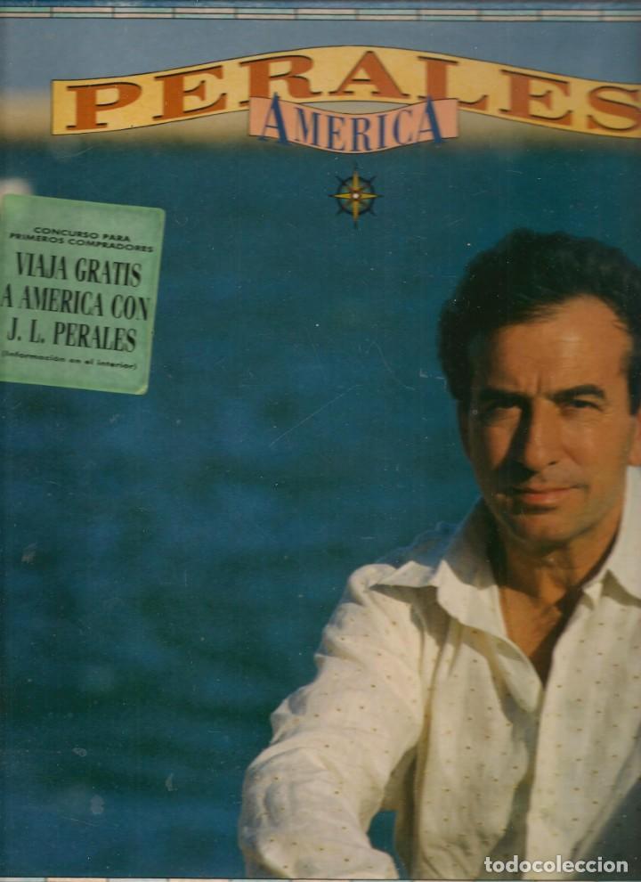 Discos de vinilo: LP.  PERALES. AM&Eacute;RICA. (P/B72) - Foto 1