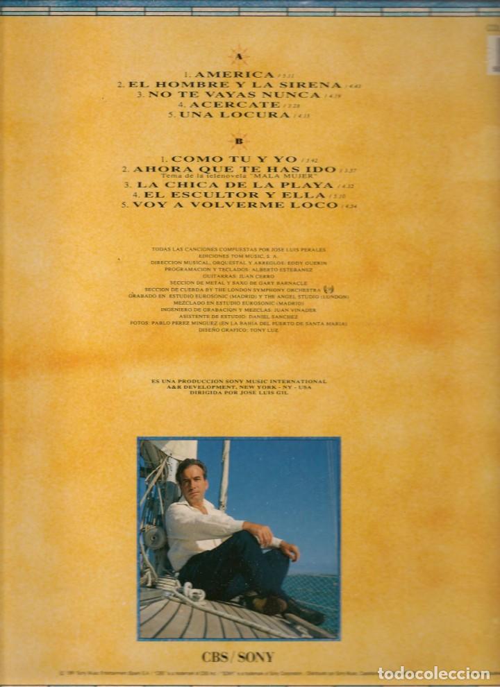 Discos de vinilo: LP.  PERALES. AM&Eacute;RICA. (P/B72) - Foto 2