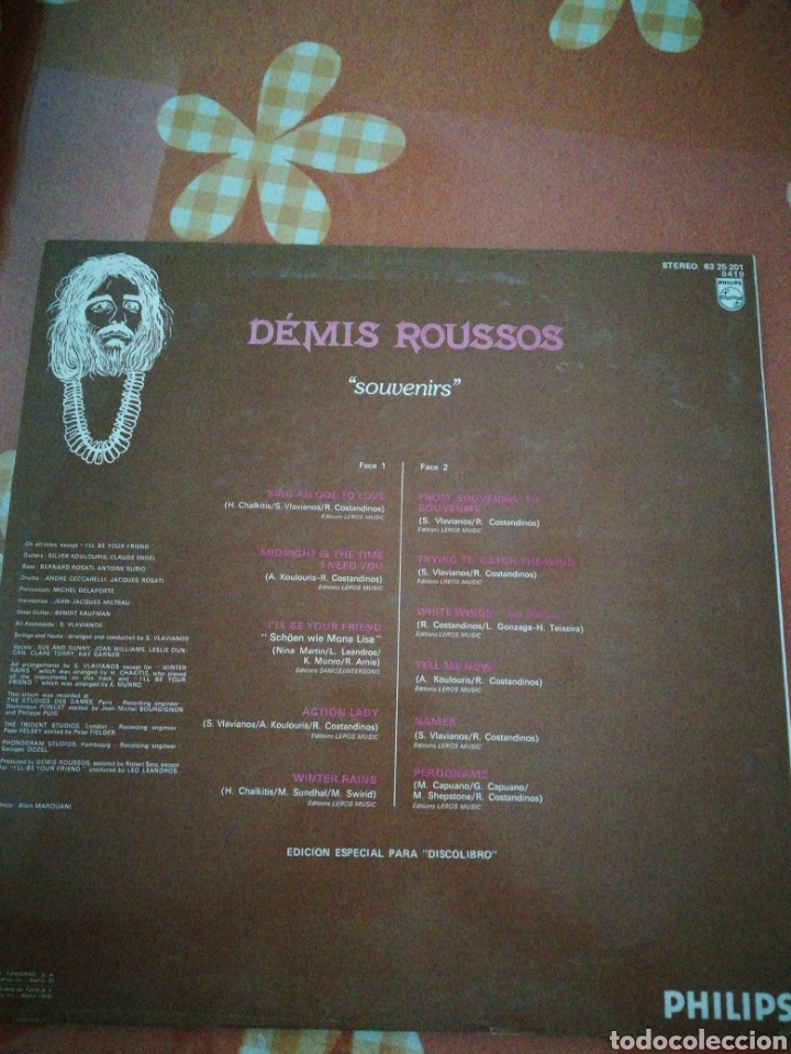 Discos de vinilo: Demis Roussos. Souvenirs - Foto 2