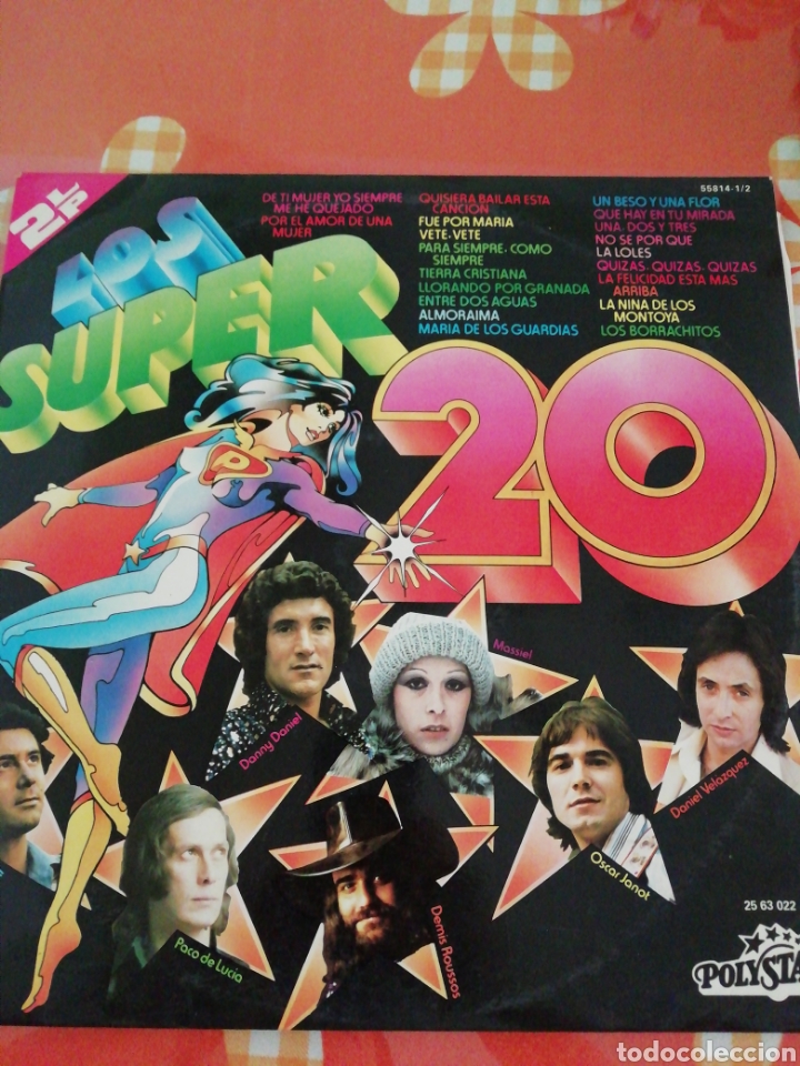 Discos de vinilo: Los super 20. 2 LP - Foto 1