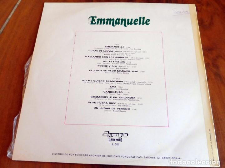 Discos de vinilo: LP - OLYMPO - EMMANUELLE - Foto 2