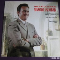 Dischi in vinile: MANOLO ESCOBAR SG BELTER 1971 TU ME JURASTE / LA MINIFALDA - CANCION ESPAÑOLA POP . Lote 165600570