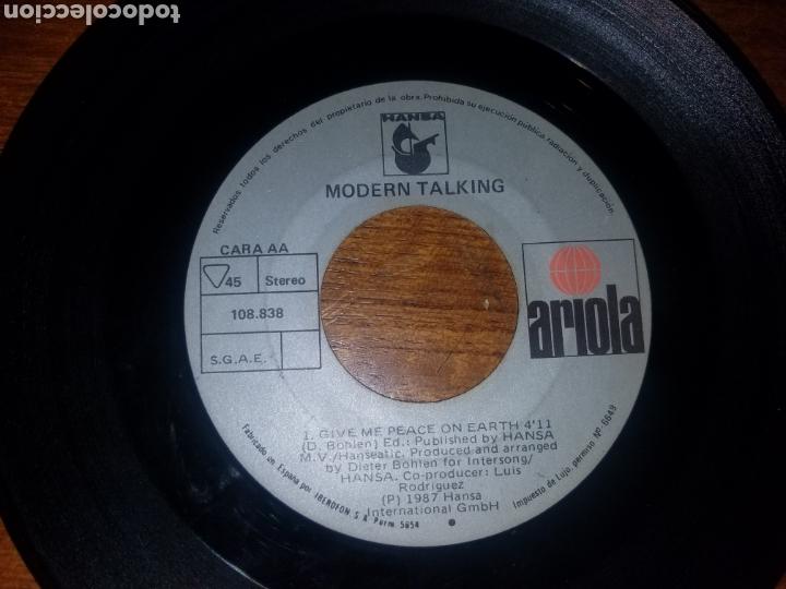 Discos de vinilo: Modern Talking single Loney tears in Chinatown - Foto 4