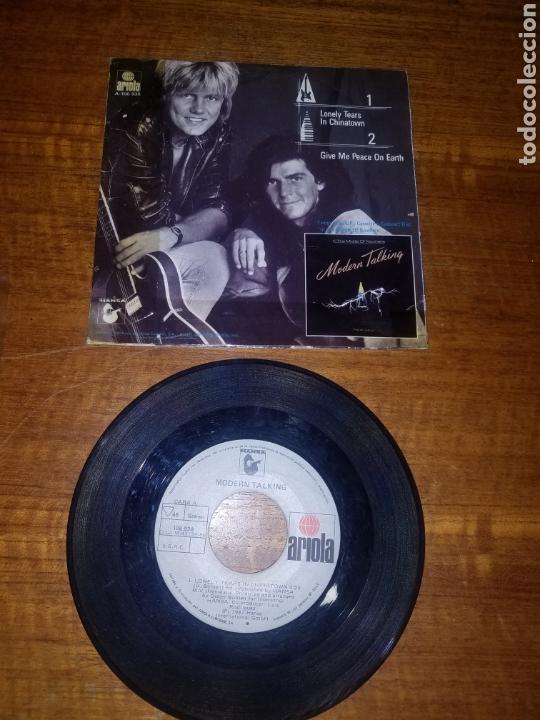 Discos de vinilo: Modern Talking single Loney tears in Chinatown - Foto 6
