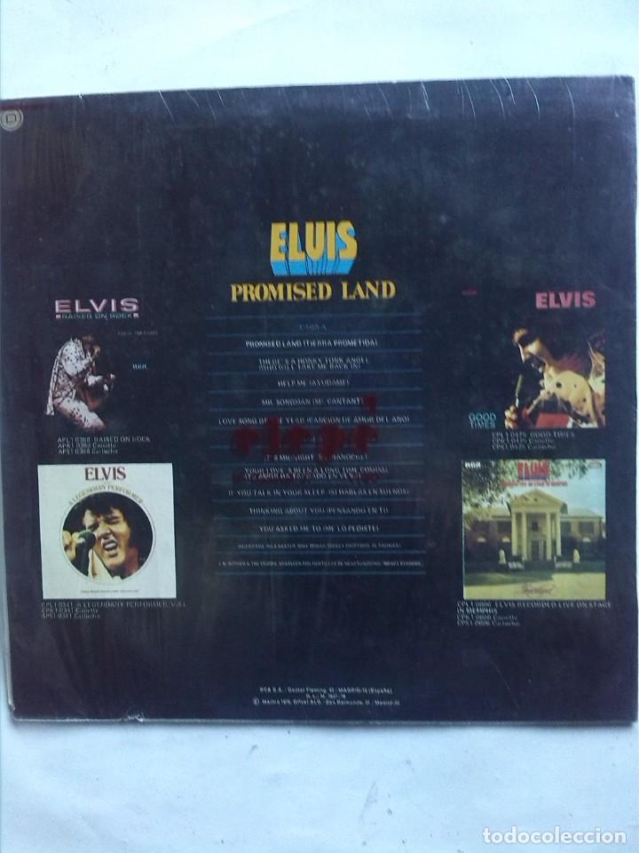 Discos de vinilo: ELVIS PRESLEY PROMISED LAND - Foto 2