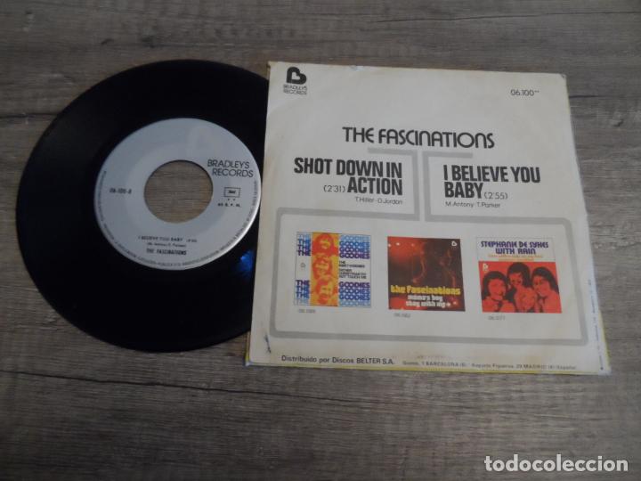 Discos de vinilo: THE FASCINATIONS - SHOT DOWN IN ACTION - Foto 2