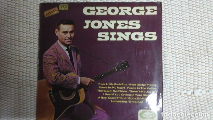 Discos de vinilo: George Jones sings - Foto 1