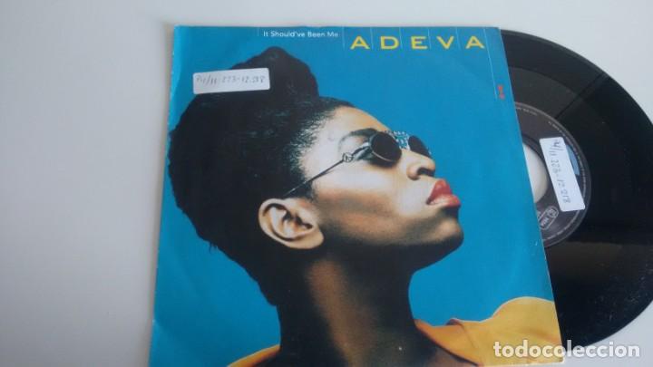 Discos de vinilo: SINGLE (VINILO) DE ADEVA A&Ntilde;OS 90 - Foto 1