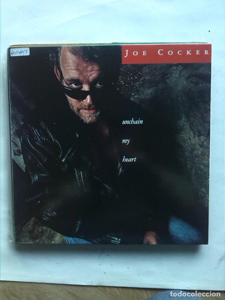 Discos de vinilo: JOE COCKER UNCHAIN MY HEART - Foto 1