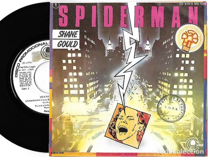 Discos de vinilo: SHANE GOULD: SPIDERMAN / CLOUDS - Foto 2