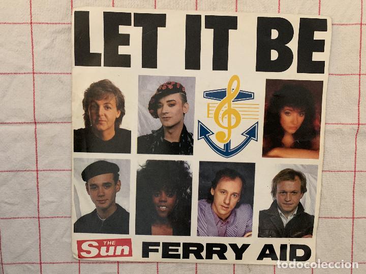 Discos de vinilo: Ferry Aid ?&ndash; Let It Be G&eacute;nero: Electronic, Pop Estilo: Synth-pop A&ntilde;o: 1987 - Foto 1