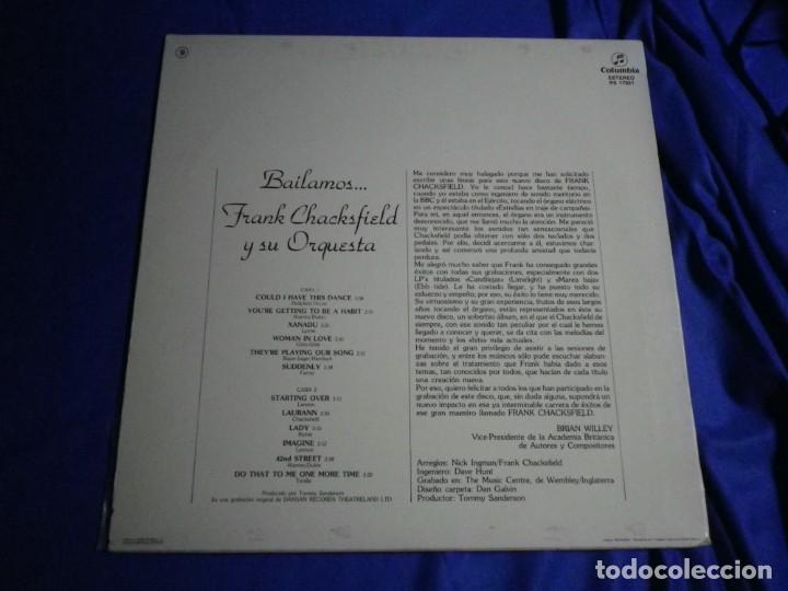 Discos de vinilo: Bailamos, Frank Chacksfield y su orquesta - Foto 2