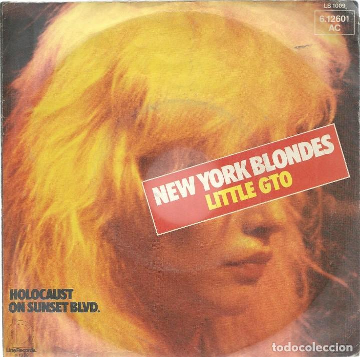 Discos de vinilo: NEW YORK BLONDES, HOLOCAUST. (LINE,1979) - Foto 1