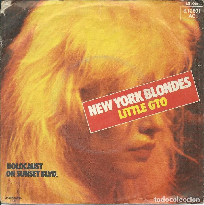 Discos de vinilo: NEW YORK BLONDES, HOLOCAUST. (LINE,1979) - Foto 2