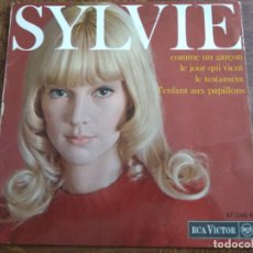 Discos de vinilo: SYLVIE VARTAN - EP 1967- COMME UN GARÇCON/ LE JOUR QUI VIENT/ LE TESTAMENT/ L'ENFANT AUX PAPILLONS