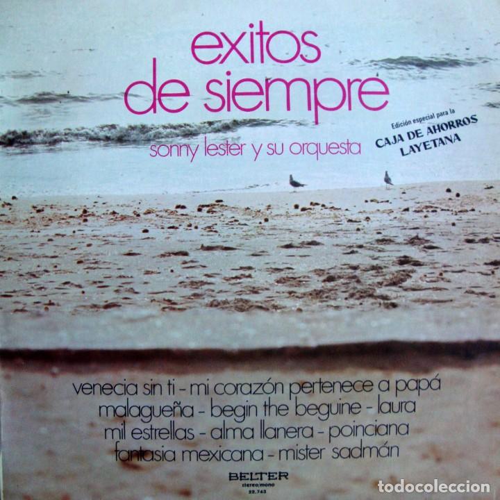 Discos de vinilo: RARO! SONY LESTER Y SU ORQUESTA. &Eacute;xitos de siempre. - Foto 1