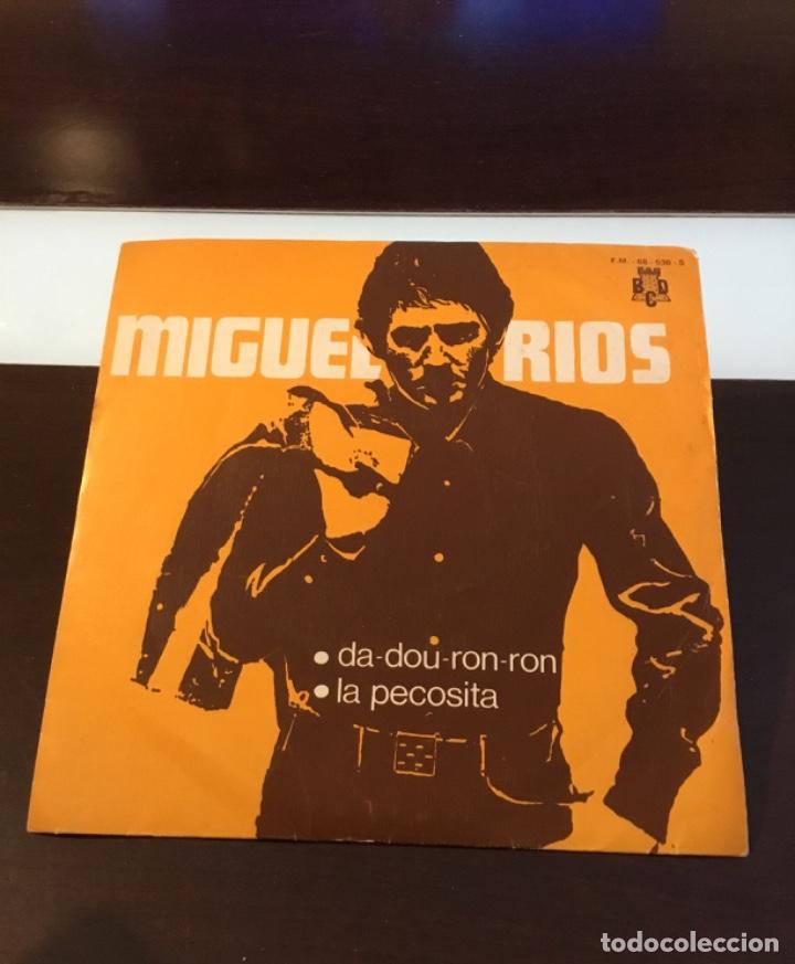 Discos de vinilo: Miguel R&iacute;os single bcd - Foto 1