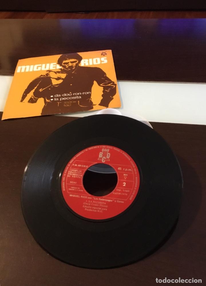 Discos de vinilo: Miguel R&iacute;os single bcd - Foto 2
