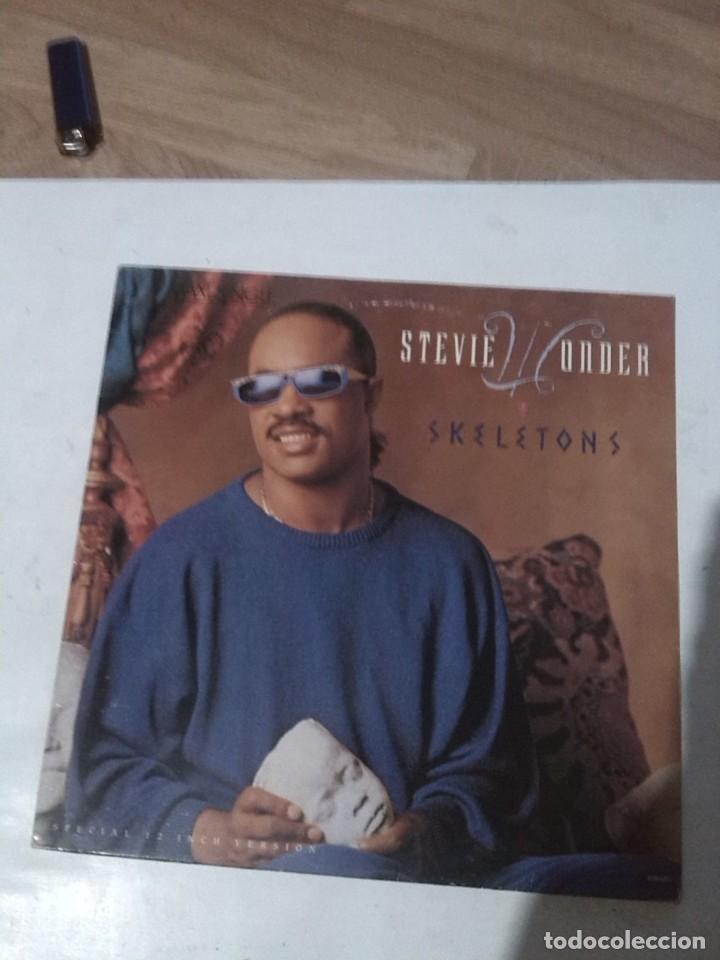 Discos de vinilo: STEVIE WONDER SKELETONS - Foto 1